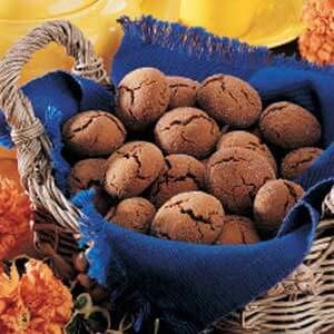 Low-cal molasses cookies