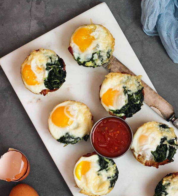 Low-carb breakfast egg cups