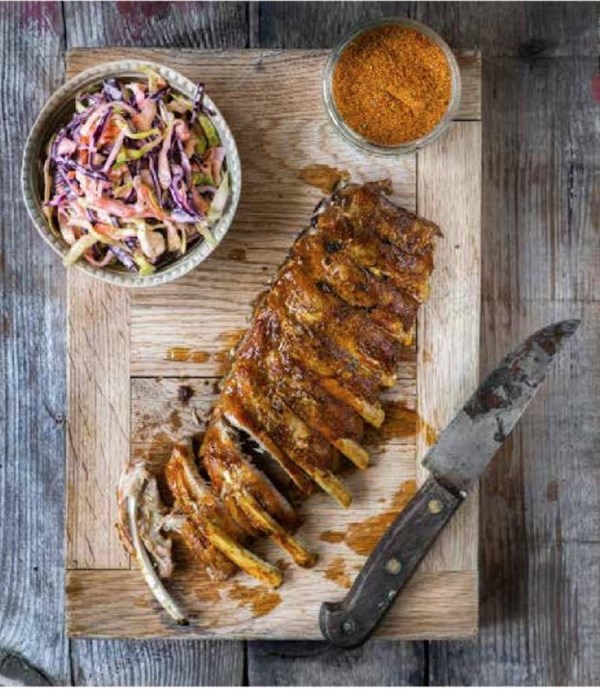 Low-carb Memphis-style BBQ ribs