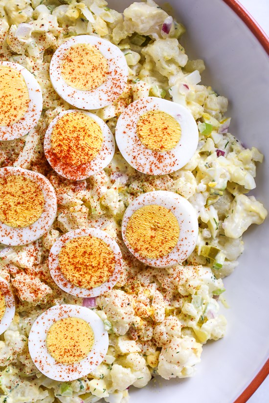 Low carb potato salad