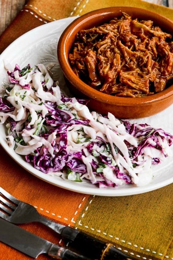 Low-carb slow cooker pulled pork