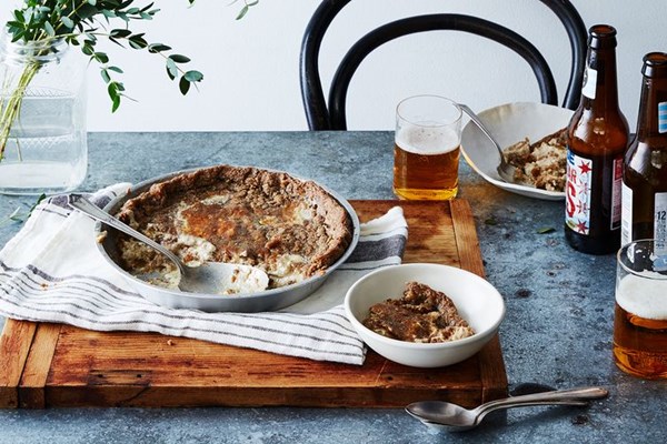 Lower Eastern Shore oyster pie