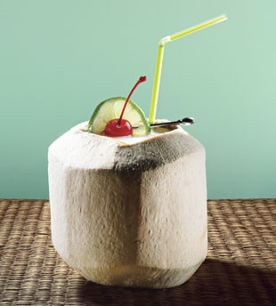 Luau coconut
