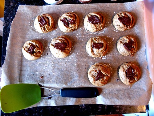 Lucy’s salty chocolate peanut butter cookies