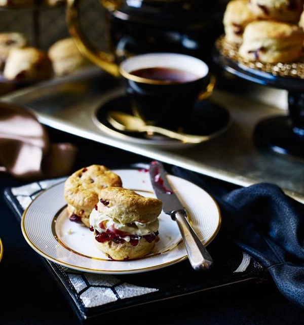 Lulu's mini cherry scones