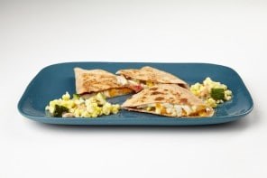 Lump crab quesadillas