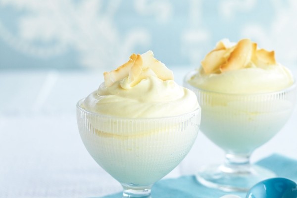 Luscious lemon mousse