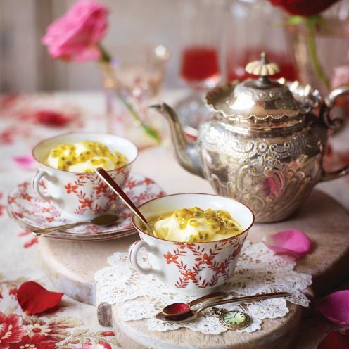 Luscious lemon passion pots