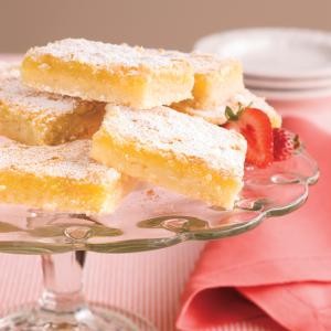 Luscious lemon squares