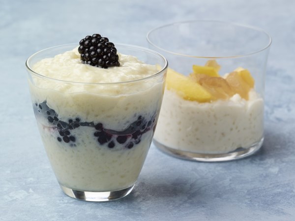 Lush rice pudding
