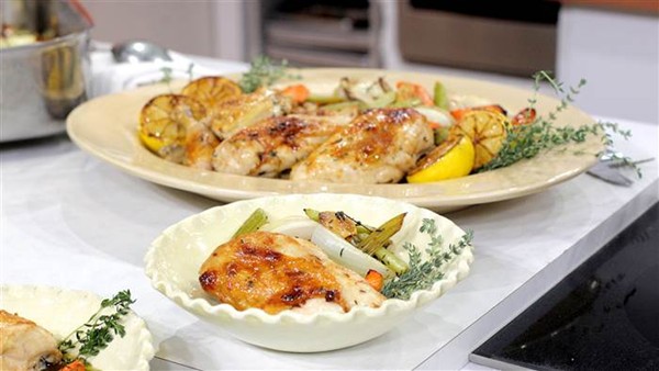 "Lusty" lemon chicken