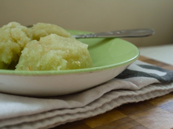 Lychee & cucumber sorbet