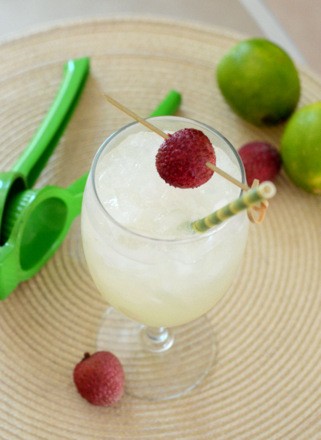 Lychee limeade