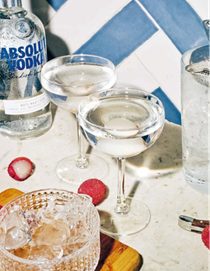 Lychee martini
