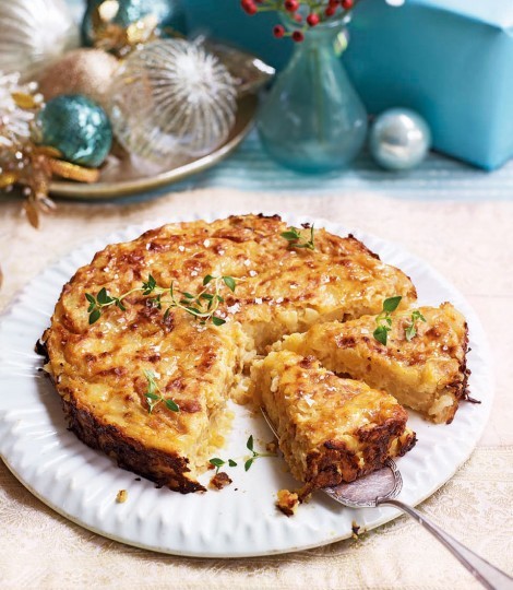 Lyonnais potato cake