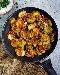 Lyonnaise potatoes