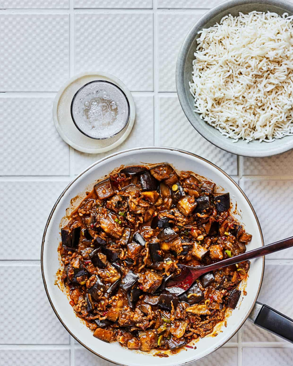 Mabo aubergines (mabo nasu)