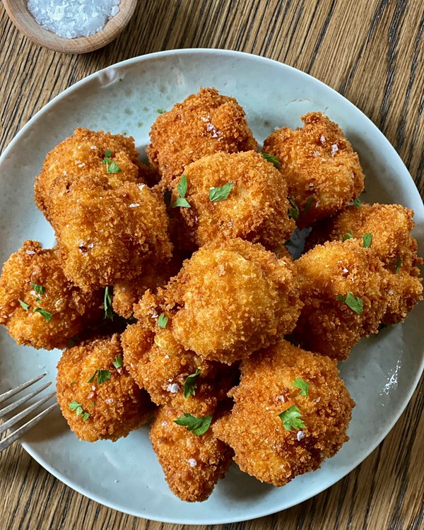 Mac and cheese bites