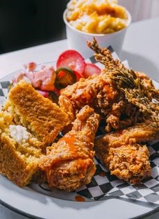 Mac and cheese [Fernay McPherson, Minnie Bell’s Soul Movement]