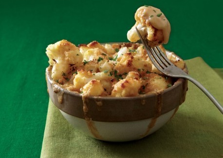 Mac-and-cheese style cauliflower