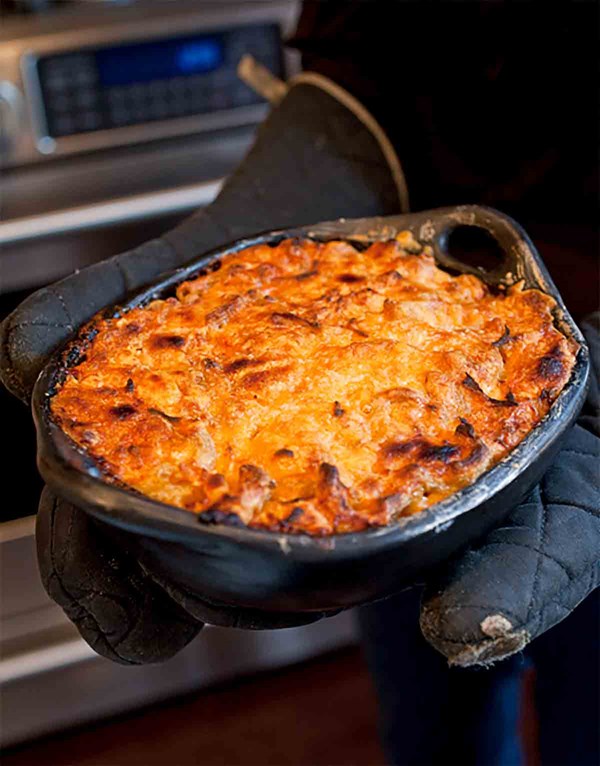 Mac and cheese with carrots
