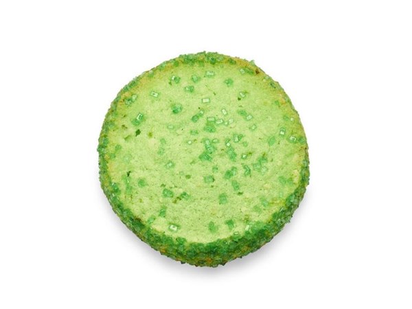 Macadamia-lime icebox cookies