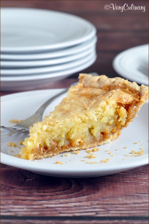 Macadamia nut butterscotch cookie pie