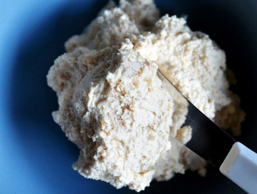 Macadamia nut "ricotta" from 'Nom Nom Paleo' (Cook the Book)