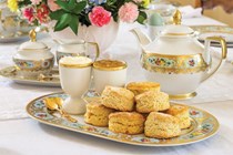 Macadamia-sour cream scones