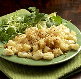 Macaroni and cheese with cayenne