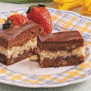 Macaroon brownies