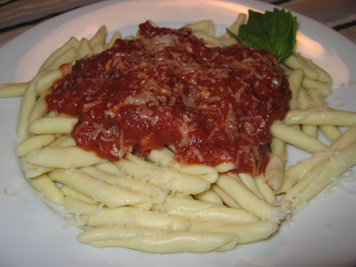 Maccheroni Calabrese alla arrabiata
