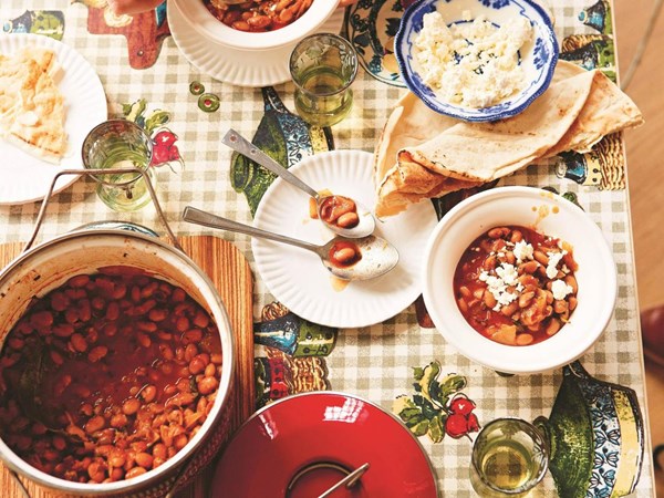 Macedonian baked beans (Tavče gravče)