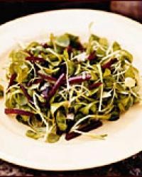 Mâche salad with beets