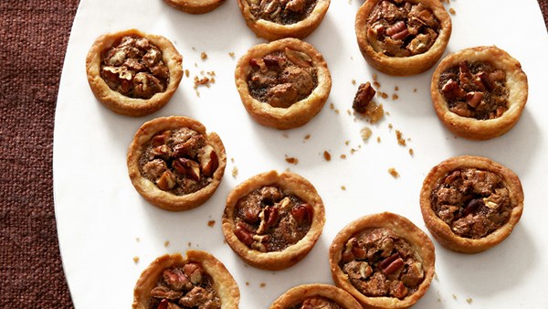 Mack and Cam's mini pecan tarts