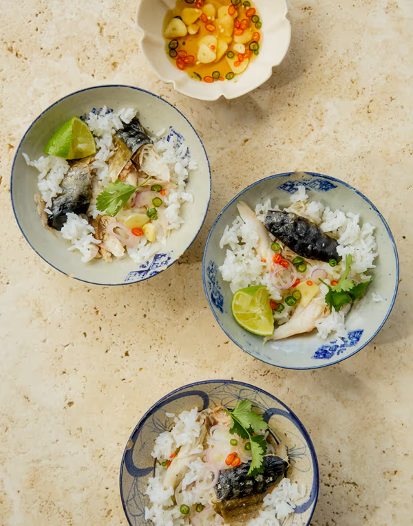 Mackerel  rice