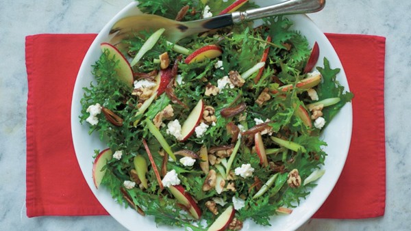 Mackerel salad with horseradish crème fraîche 