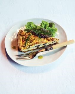 Mackerel tartlet