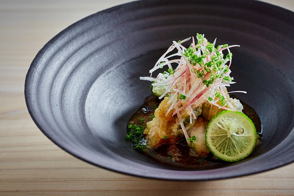 Mackerel tempura