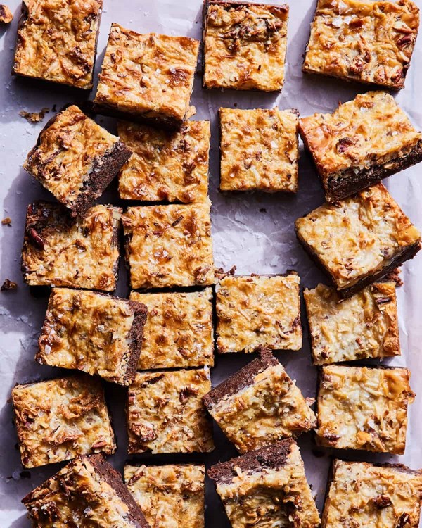 Magic bar brownies