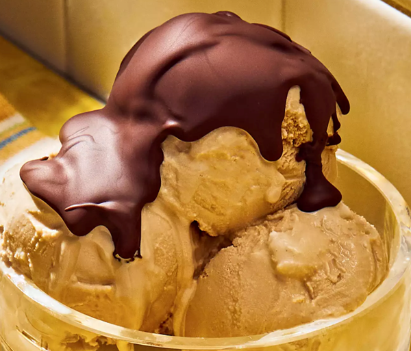 Magic chocolate drizzle