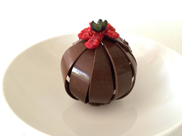 Magic chocolate flower