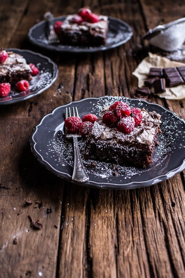 Magic gooey chocolate meringue Texas sheet cake