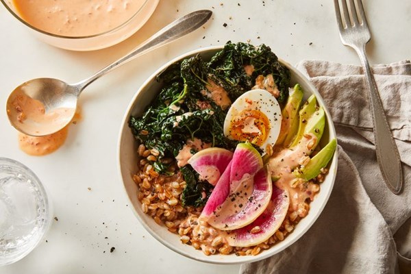 Magical three-ingredient dressing
