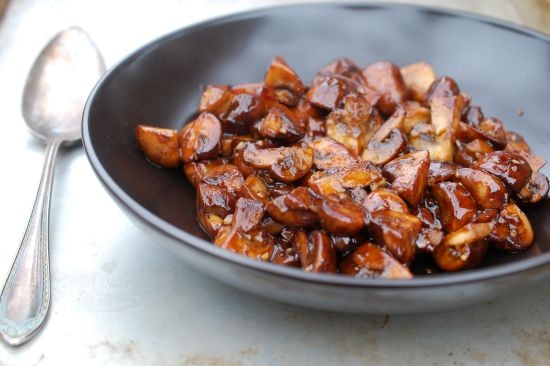 Mahogany mushrooms