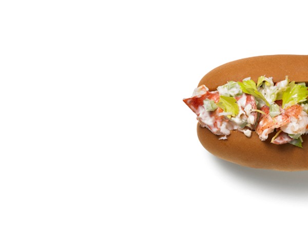 Maine-style lobster rolls with mayonnaise