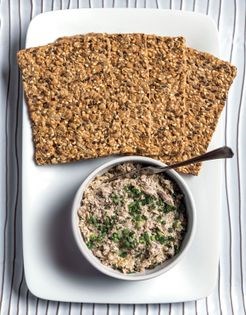 Maitake mushroom pâté [Julie Schreiber]