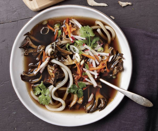 Maitake noodle bowls