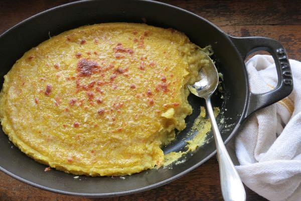 Make-ahead baked polenta