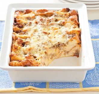 Make-ahead breakfast casserole